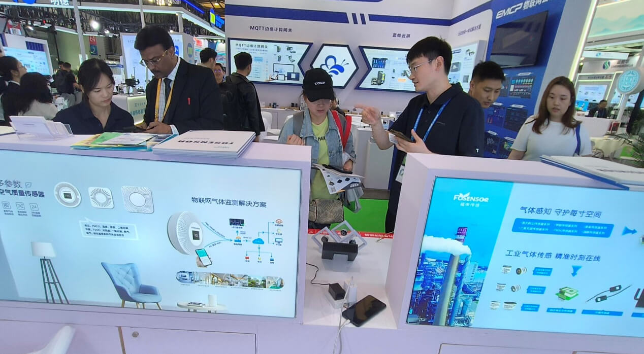 2025上海环博会圆满收官|福申电子以创新传感方案护航工业安全与环境健康